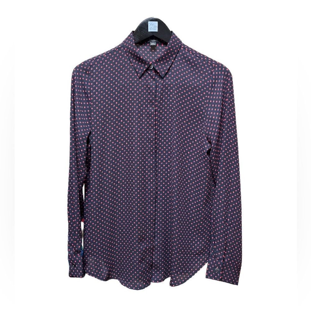 🌟 Ann Taylor 🌟Polka Dot Long Sleeve Shirt